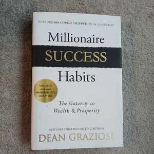 🤩2/$30 Millionaire Success Habits By Dean Graziosi - Hardcover Book